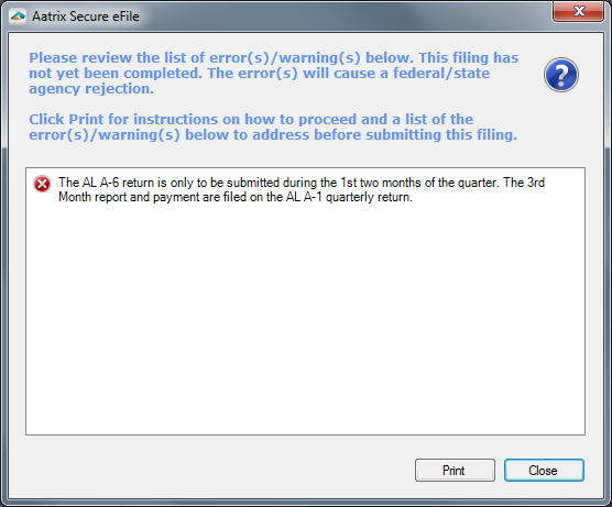 eFile Form Validation