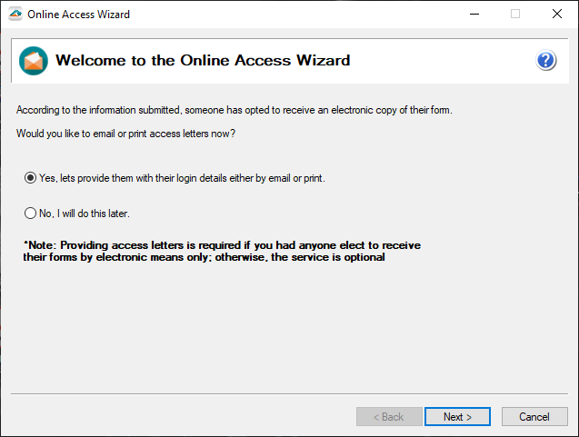 Learn more about eW-2's and e1099's.