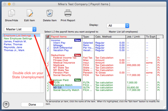 Learn how to update your State Unemployment Rate for the year even after paychecks have already been processed.