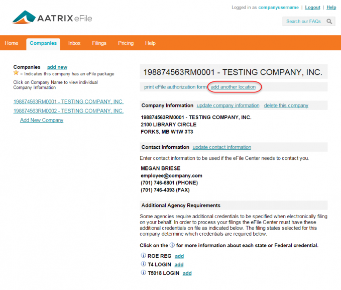 Learn more about other requirements for eFiling.