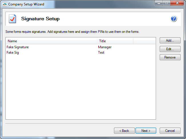 Learn how to manage 94X Series Signatures.